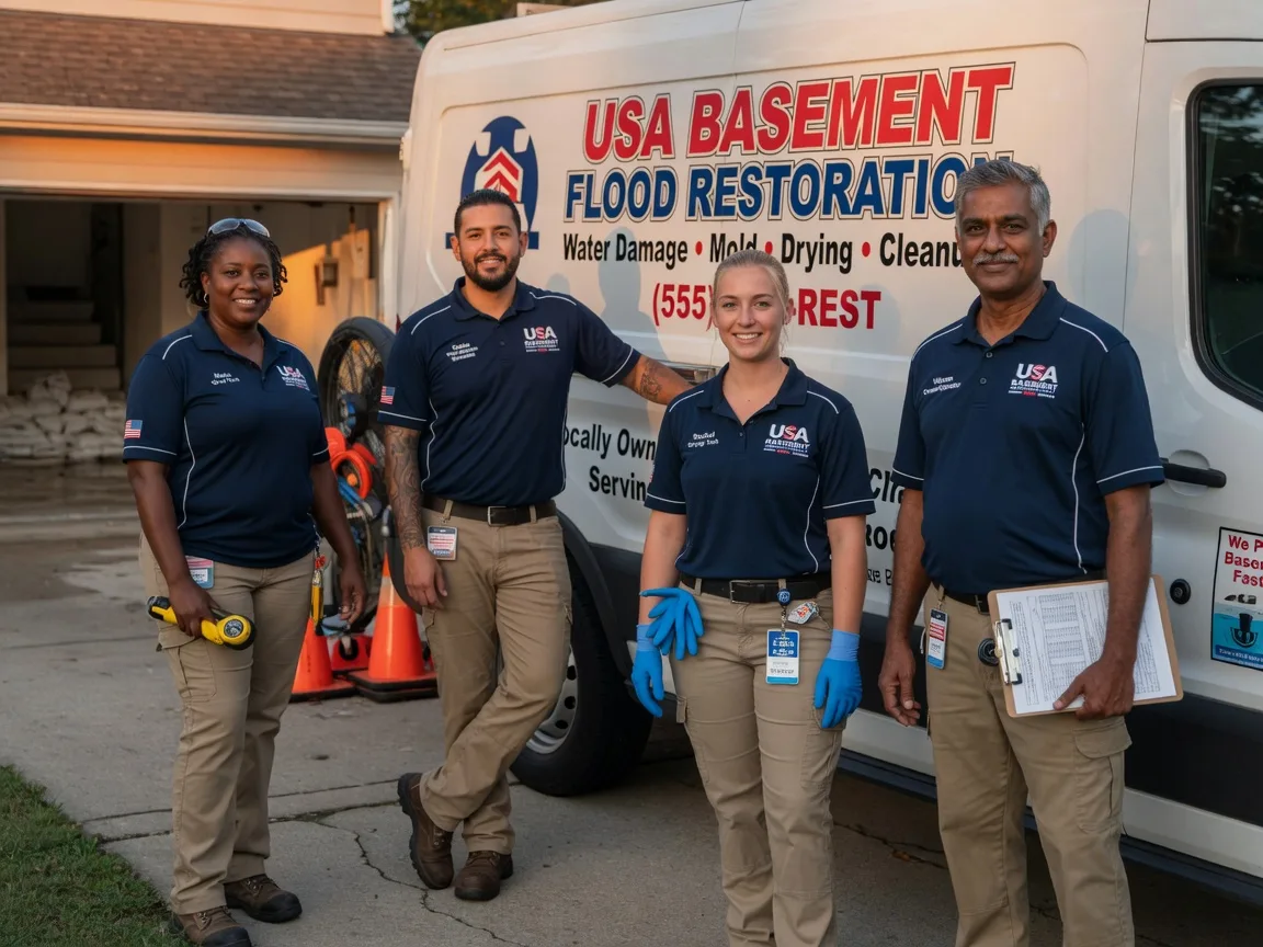 Basement Flood Cleanup company in Innis, LA